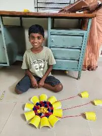 Best Out of Waste — children's creative activity