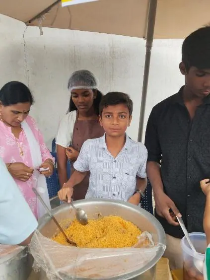 Fundraising for a charitable cause