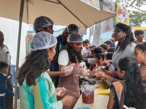 Fundraising for a charitable cause