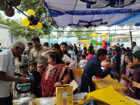 Fundraising for a charitable cause