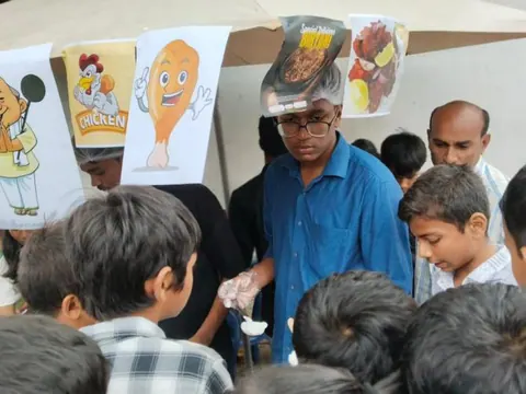 Fundraising for a charitable cause