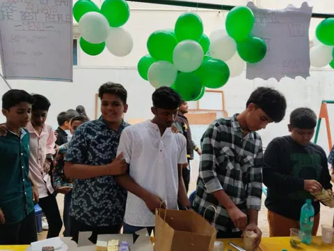 Fundraising for a charitable cause