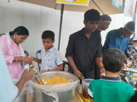 Fundraising for a charitable cause