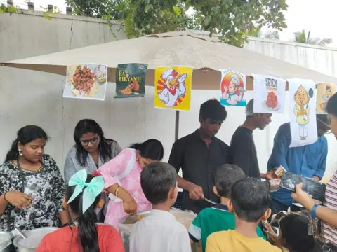 Fundraising for a charitable cause