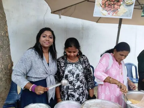 Fundraising for a charitable cause