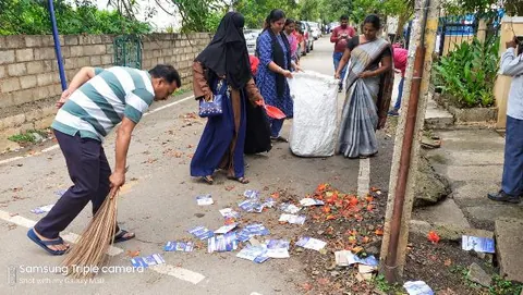 Community cleanliness and environmental awareness drive