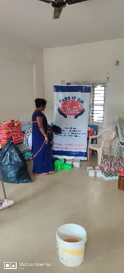 Food items and provisions received from Google India