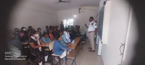 Traffic rules and road safety awareness programme